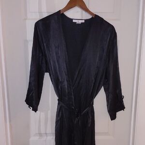 NWOT California Dynasty Long Robe  Lightweight Over Nightgown Or Pajamas Size XL